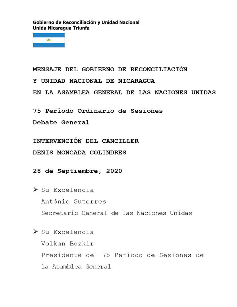 mensaje-onu-nicaragua